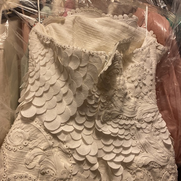 New sample Zimmermann strapless sculpture lace dress. AU. 0 - Picture 10 of 12